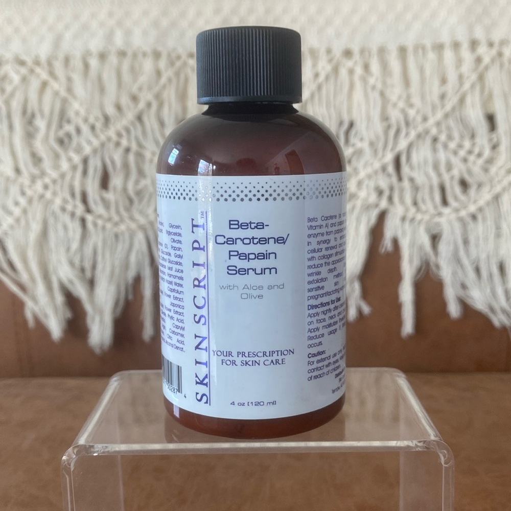 Skin Script Beta Carotene/Papain Serum